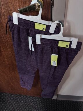 Women Purple Jogger Pants - Comfort Stretch 2 for $25